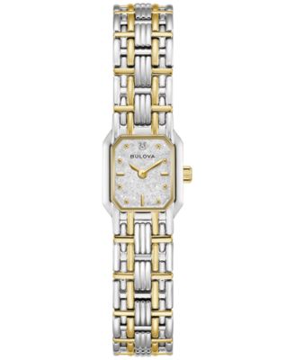 Women's Goddess of Time Sophia Two-Tone Stainless Steel Bracelet Watch 16mm