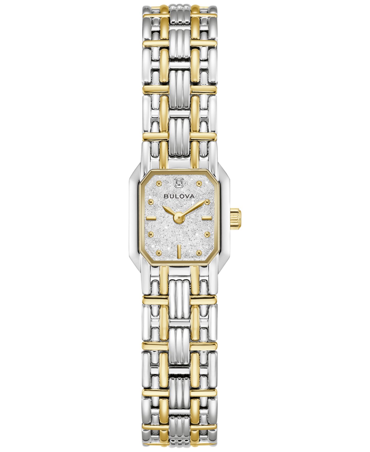 Женские часы Bulova Goddess of Time Sophia Two-Tone Stainless Steel Bracelet Watch 16mm — фото 1