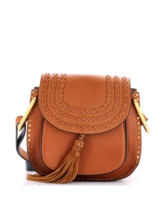 Small Hudson Handbag Whipstitch Leather