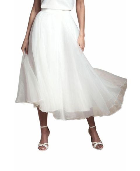 Женская юбка Coast Organza, цвет: Слоновая кость