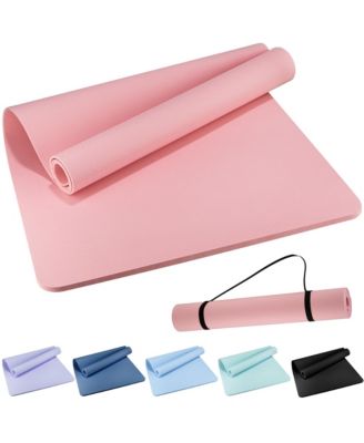 TPE Yoga Mat Non-Slip Pilates Workout Gym 72" X 32"