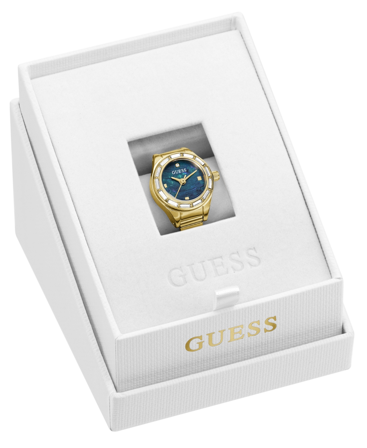 Guess Women's Quartz Gold-Tone Stainless Steel Watch 18mm