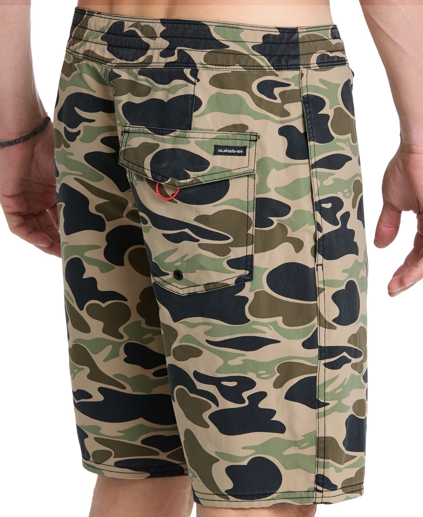 Пляжные шорты Sublimated для мужчин — Quiksilver, цвет: Фиолетовый — фото 4