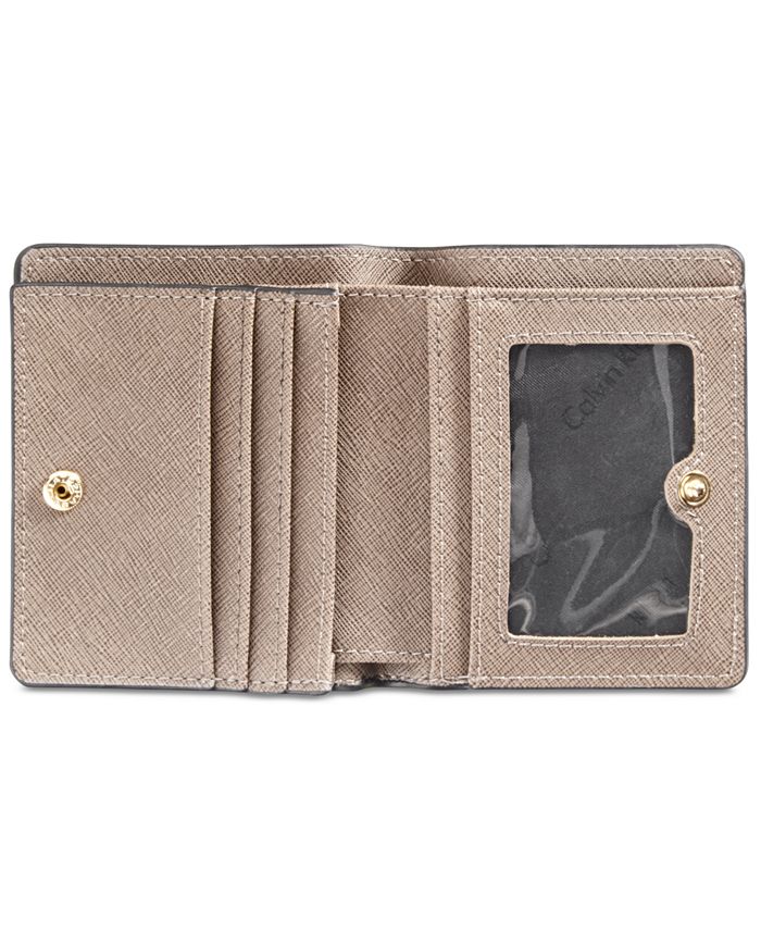 Calvin Klein Monogram Wallet - Macy's