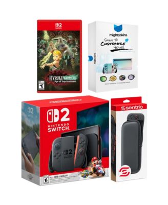 Switch 2 256GB Mario Kart and Hyrule Warriors Bundle Console