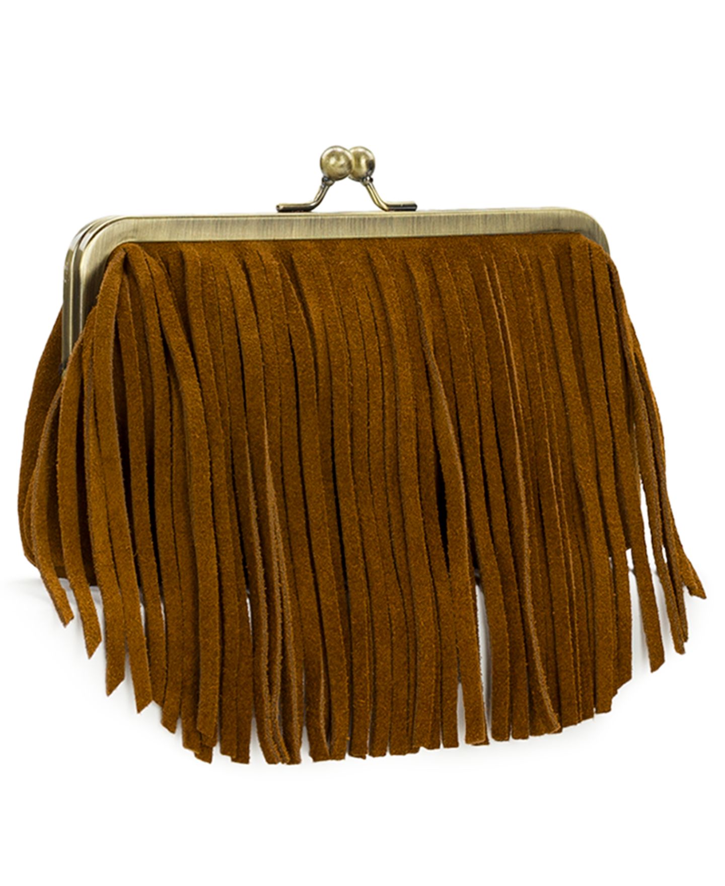 Женская сумка Patricia Nash Kiss-Lock Mini Potenaz Crossbody Handbag, цвет: Коньячный — фото 3