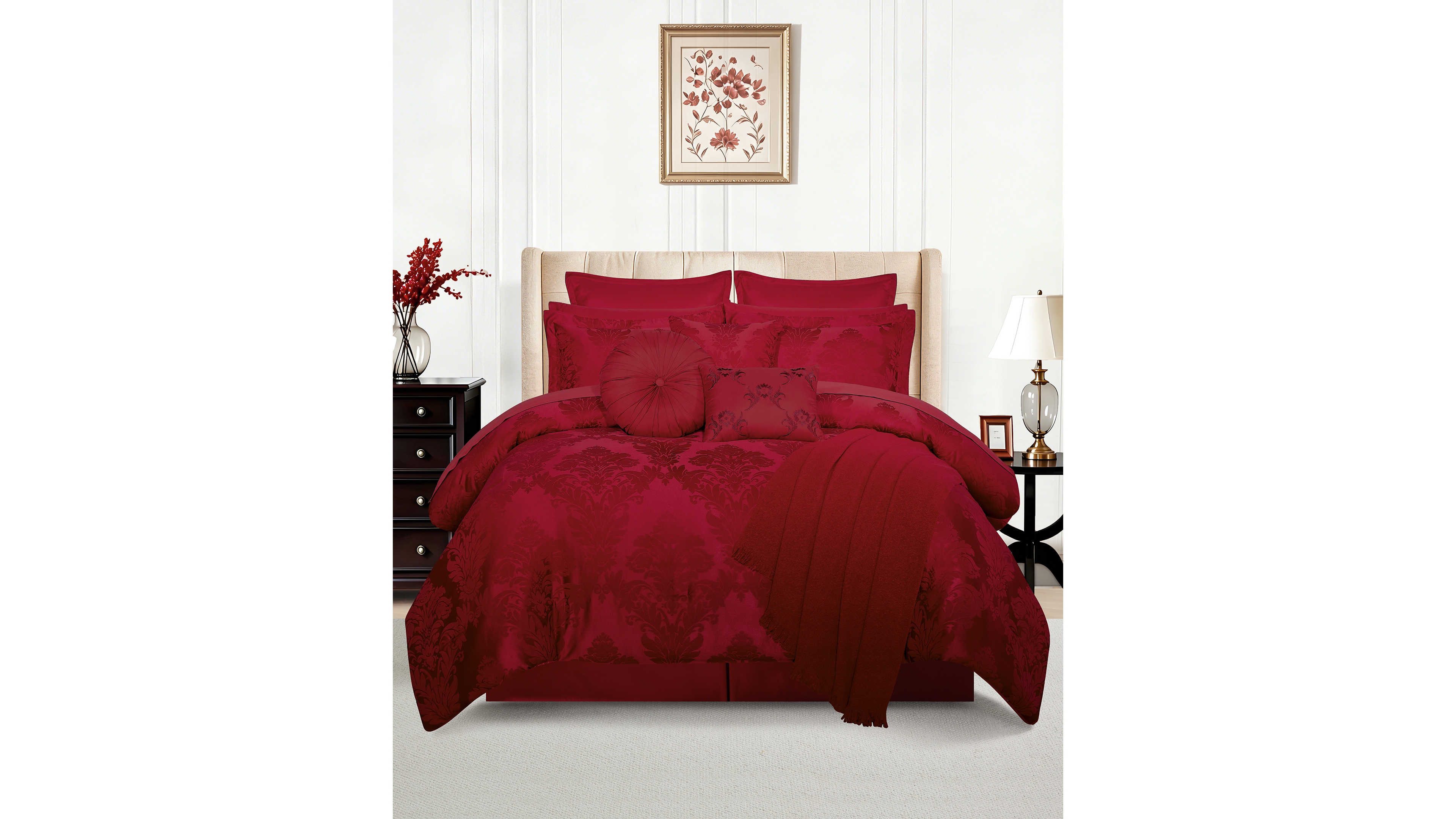 Macy's Victoria Fade-Resistant 14-Piece Comforter Set, Queen