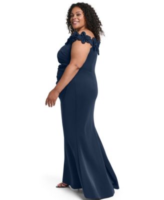 eliza j plus size formal dresses & Black Tie Maxi dress with
