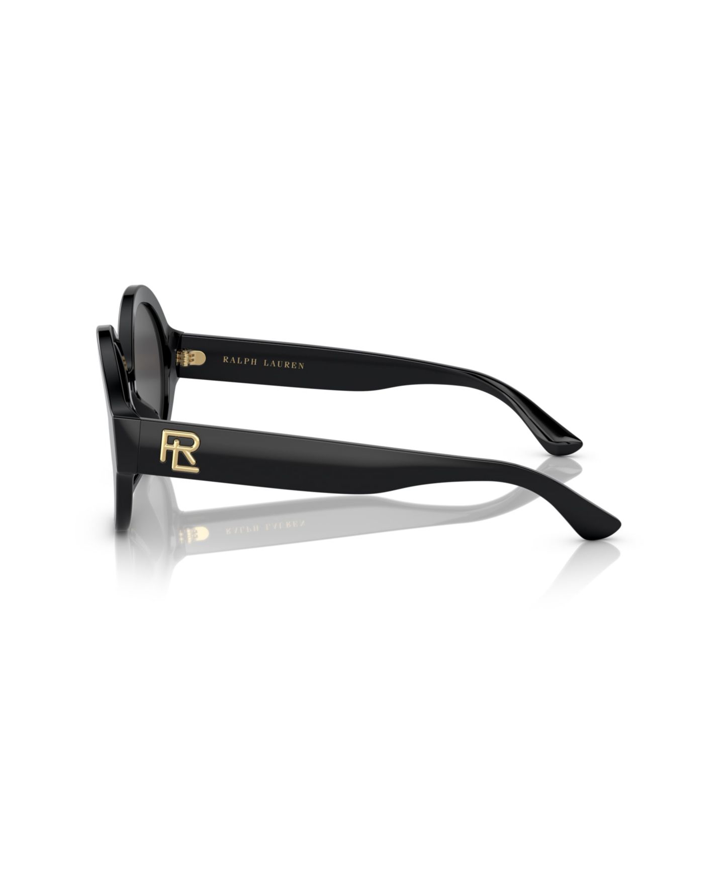 Женские солнцезащитные очки Ralph Lauren The Farrah Sunglasses, RL8207U, цвет: Блестящий чёрный — фото 3