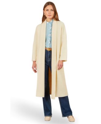 Women's Long Sleeve Knitted Maxi Cardigan