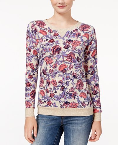 Hippie Rose Juniors' Printed Sweatshirt