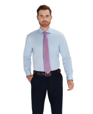 Men's Regular-Fit Solid Dress Shirt