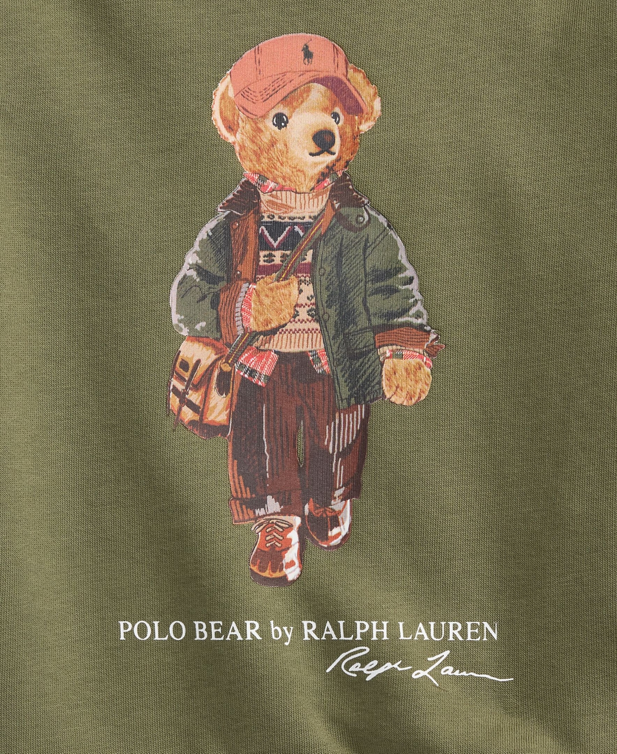 Polo Ralph Lauren Boys' 2T-7 Bear Fleece Sweatshirt