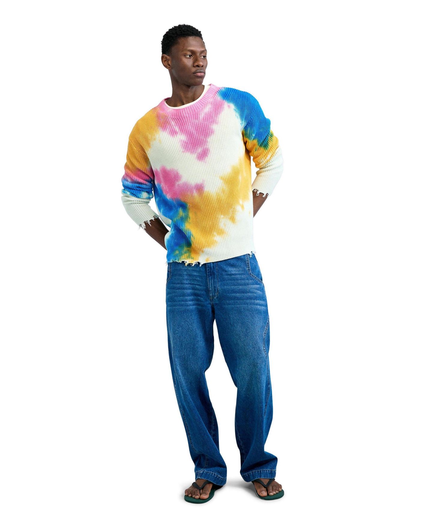 Мужской свитер Desigual Tie-dye — фото 2