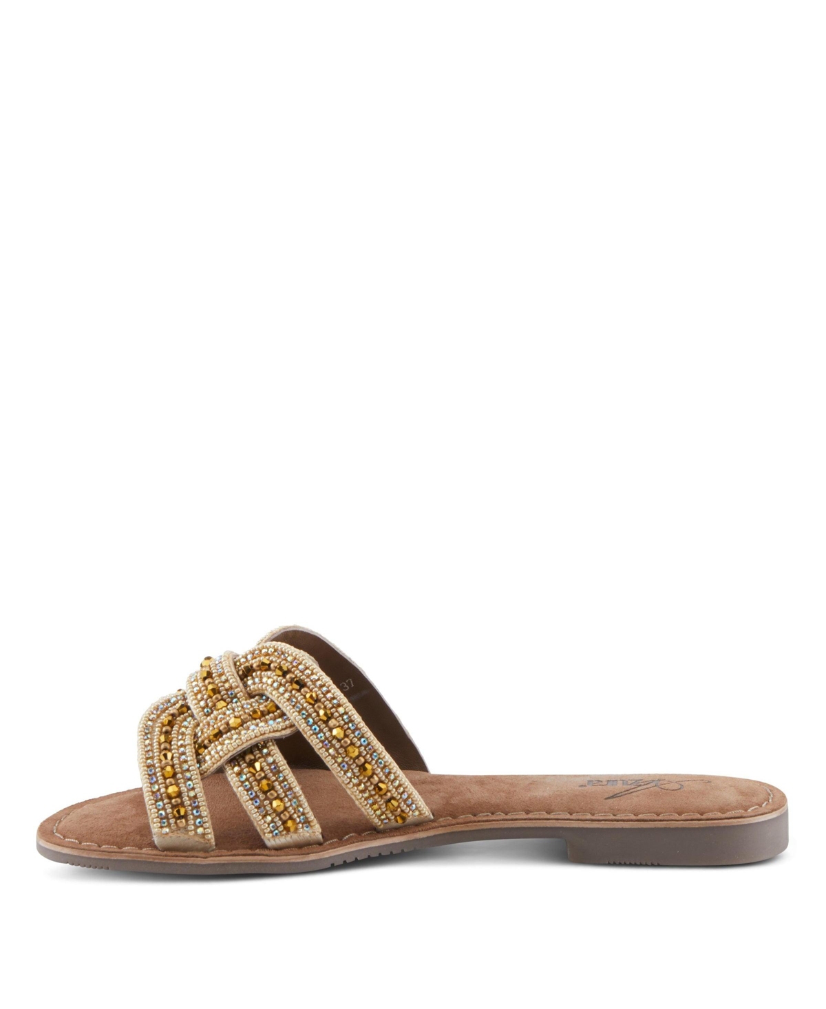 Azura Women's Poshco Flats with Smooth Suede Upper
