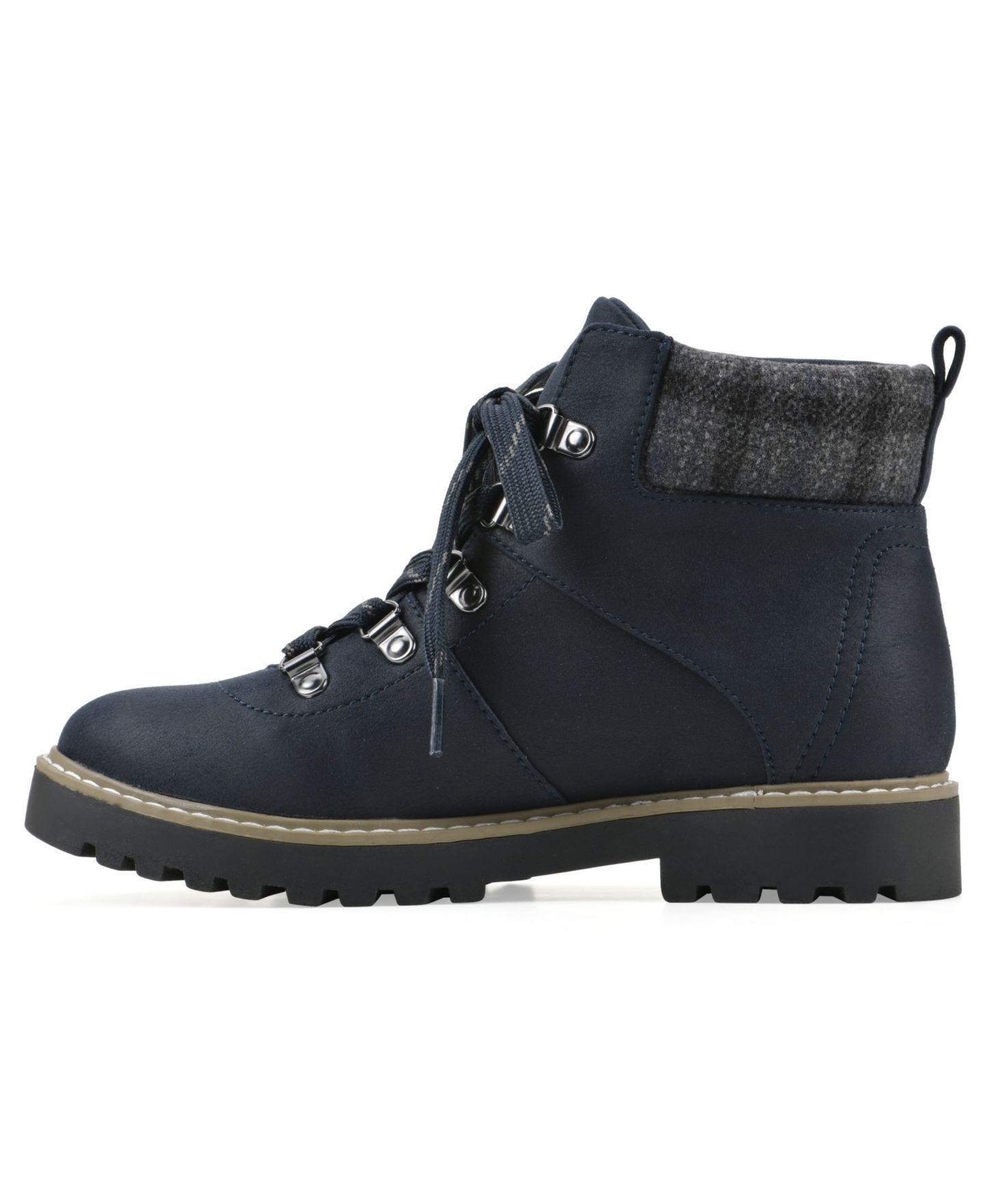 Женские ботинки Cliffs by White Mountain Connie Lace-Up Booties, цвет: Тёмно-синий — фото 6