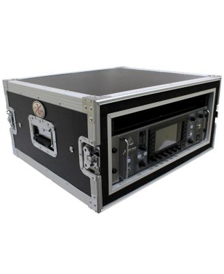 T-4RSP 4U Shockproof Amplifier Flight Road Case, 20" Rail Depth