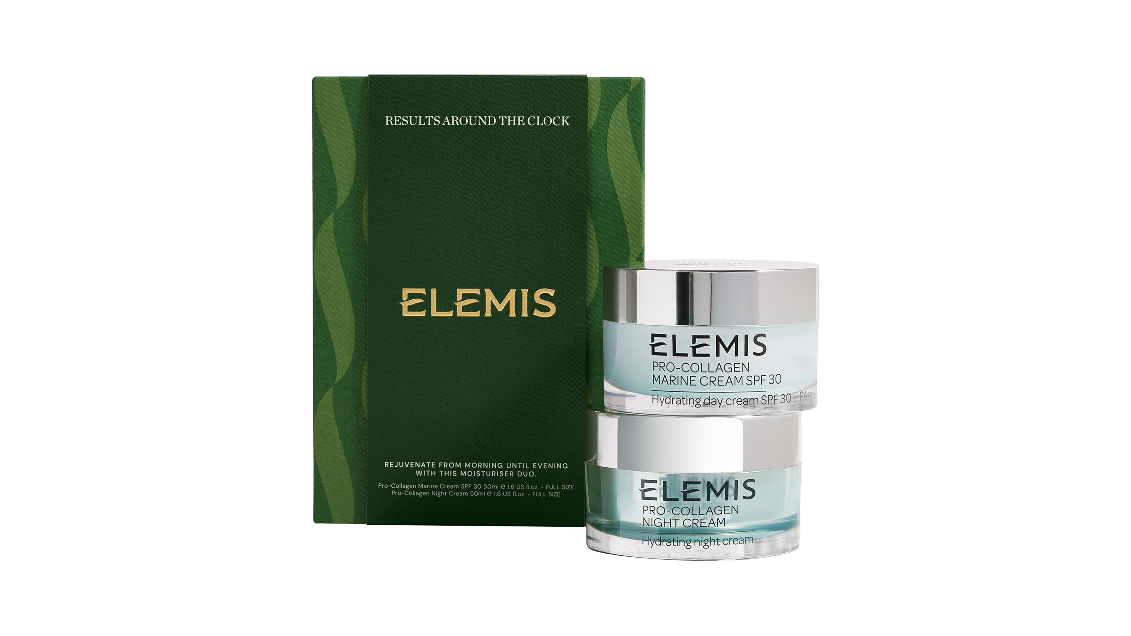 Elemis 2-Piece Pro-Collagen Results Around the Clock Moisturizer Gift Set