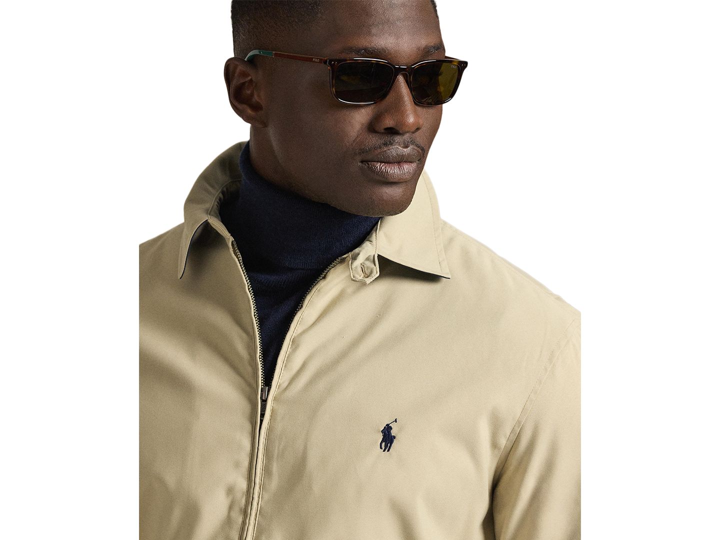 Мужская куртка Polo Ralph Lauren Big & Tall Bi-Swing Windbreaker Jackets, цвет: Хаки — фото 4