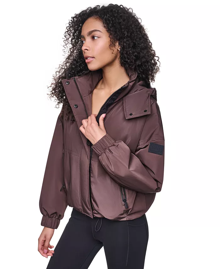 Women's Hooded Oversized Jacket - thumbnail 3