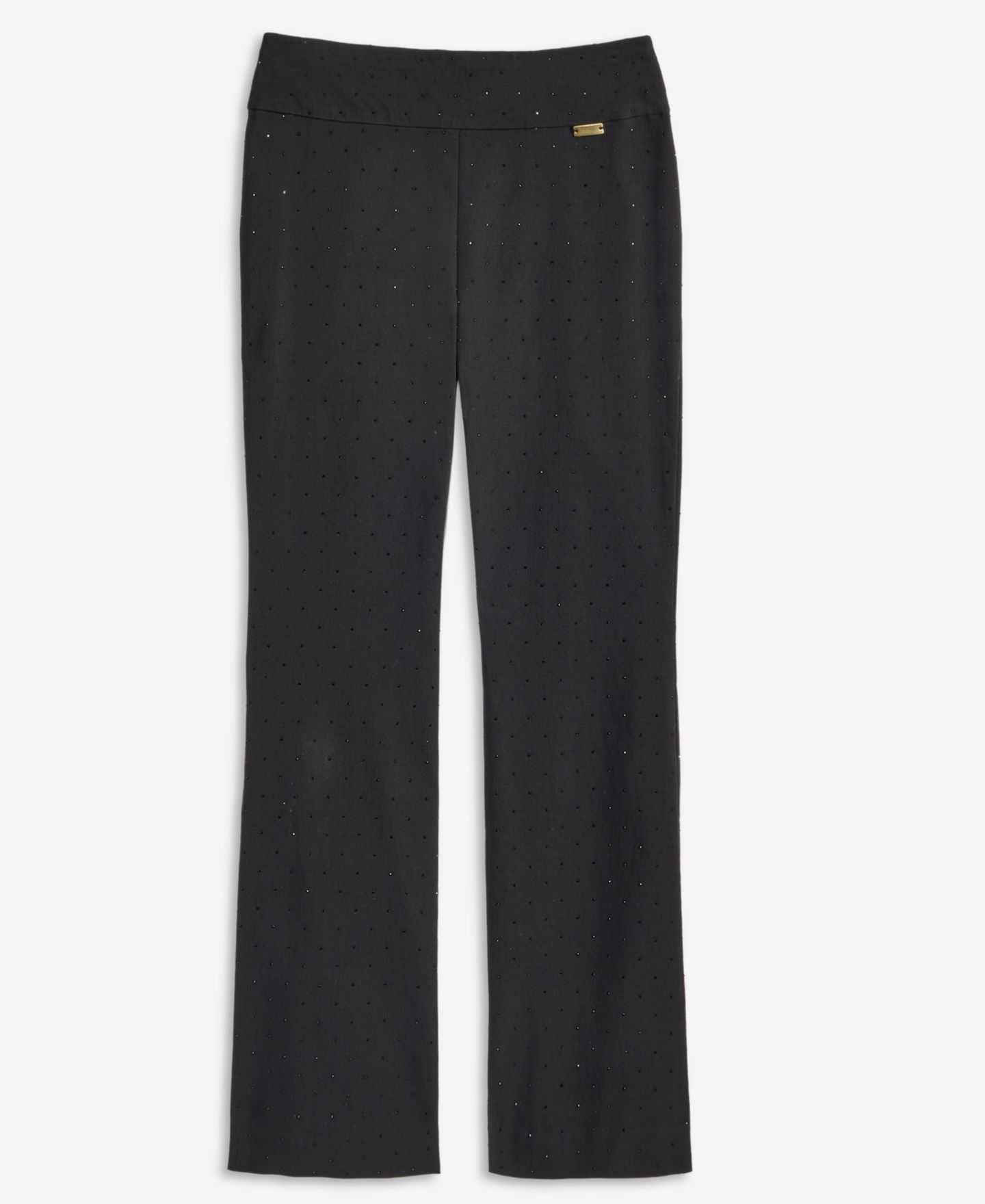 Женские брюки I.N.C. International Concepts Petite Pull-On Bootcut, цвет: Глубокий чёрный — фото 5
