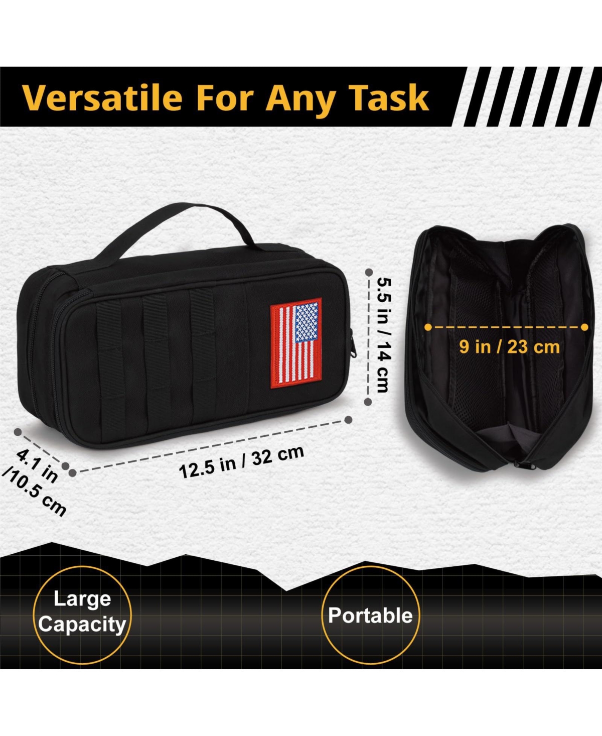Xdovet Camo Tool Pouch Water Resistant Heavy Duty Bag