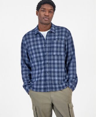 Men's Justin Plaid Knit Shirt