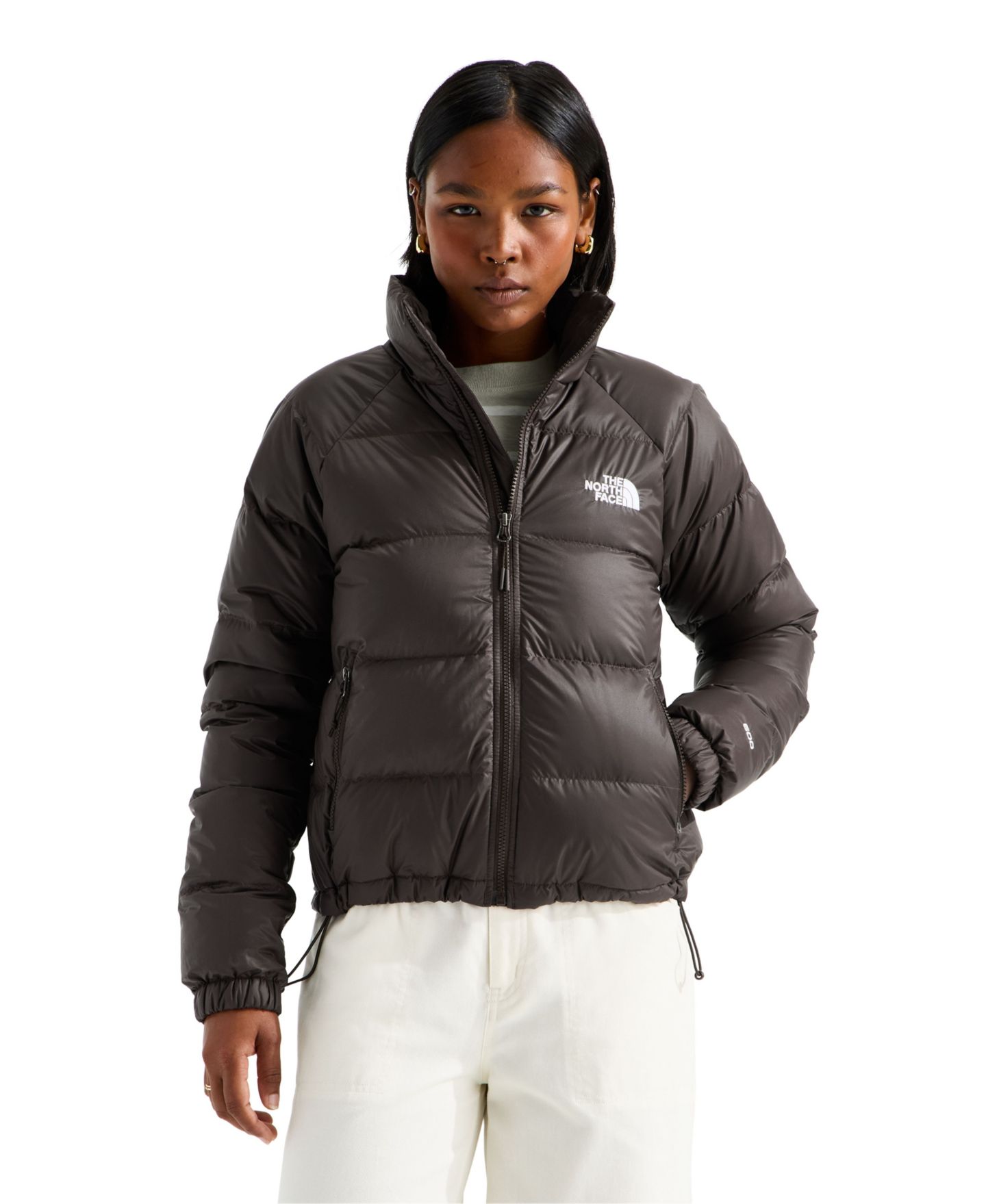 Женская куртка The North Face Hydrenalite Down Jacket, цвет: Тёмный каштановый — фото 1