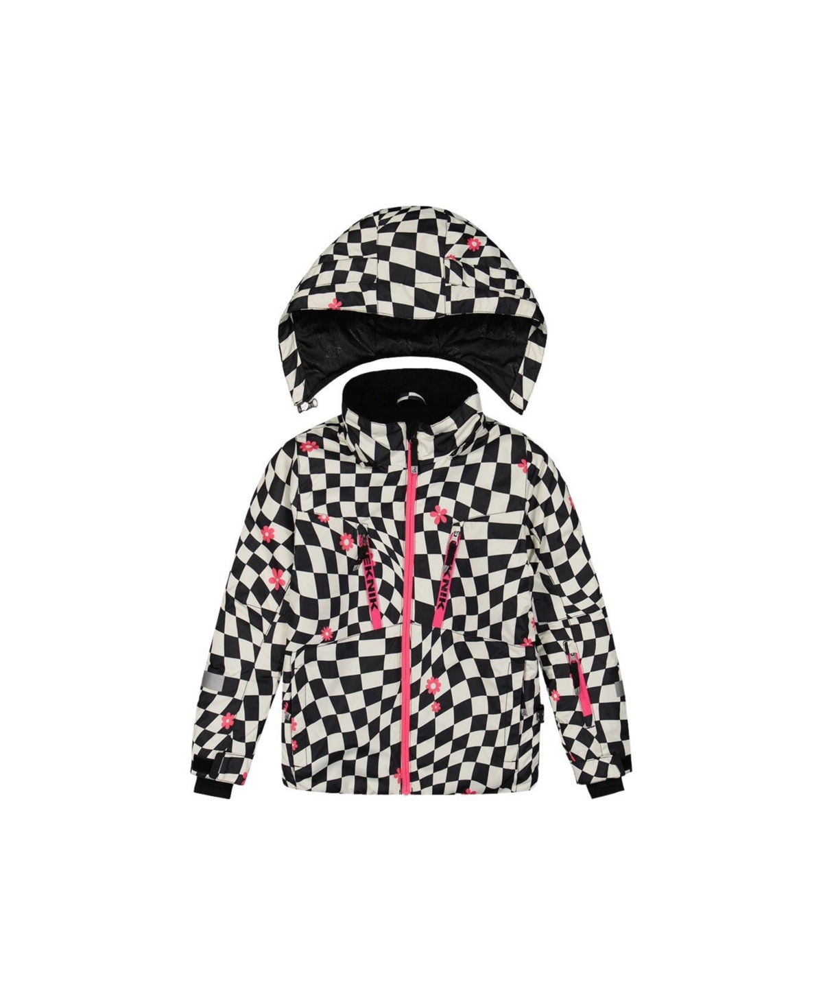 Deux par Toddler Girls (4T-5T) Two Piece Teknik Snowsuit