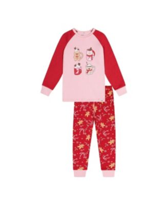 Little and Big Girl (6 - 12) Cotton Two-Piece Pajama Set