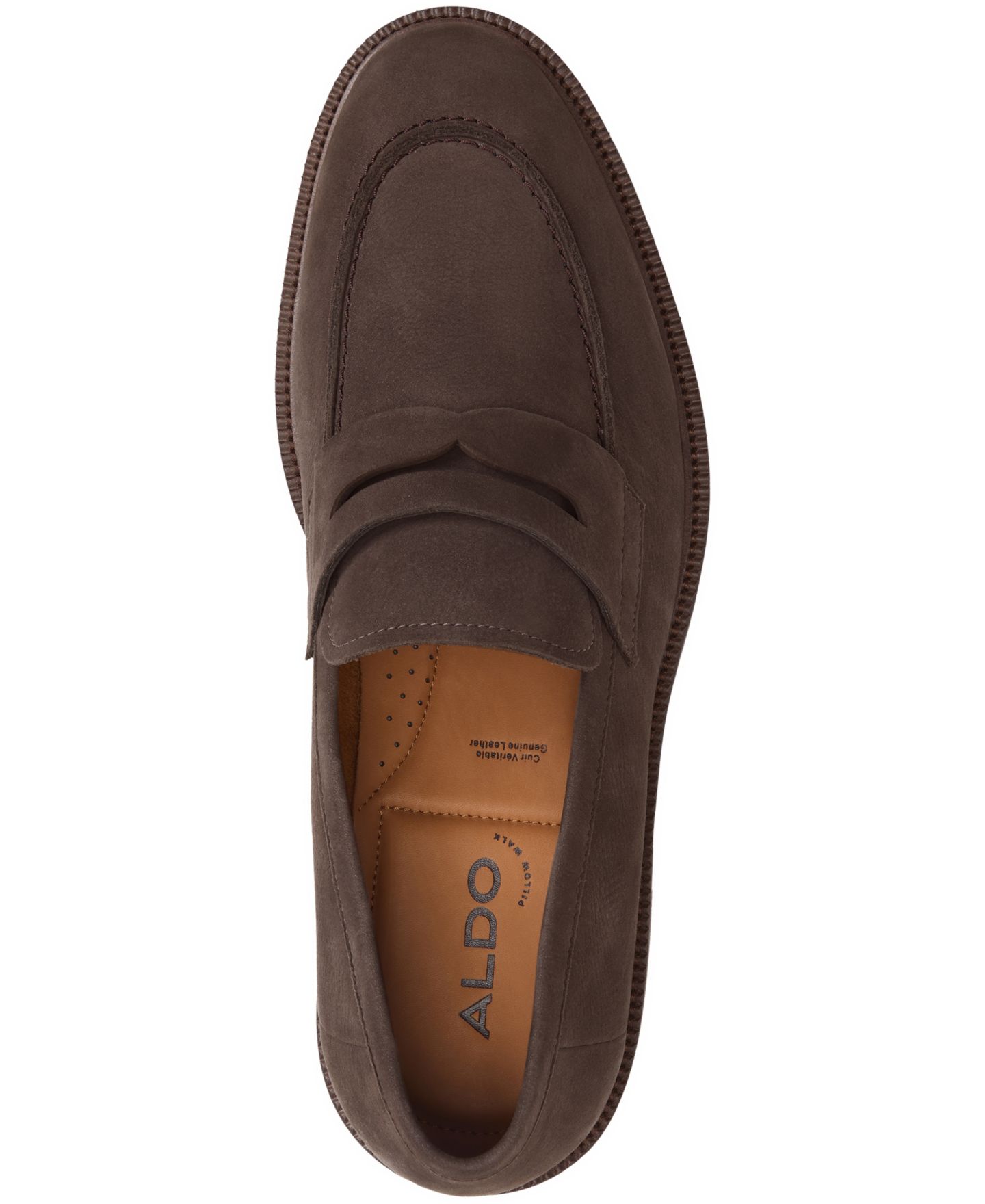 Мужские туфли ALDO Fenson Round-Toe, цвет: Коричневый — фото 4