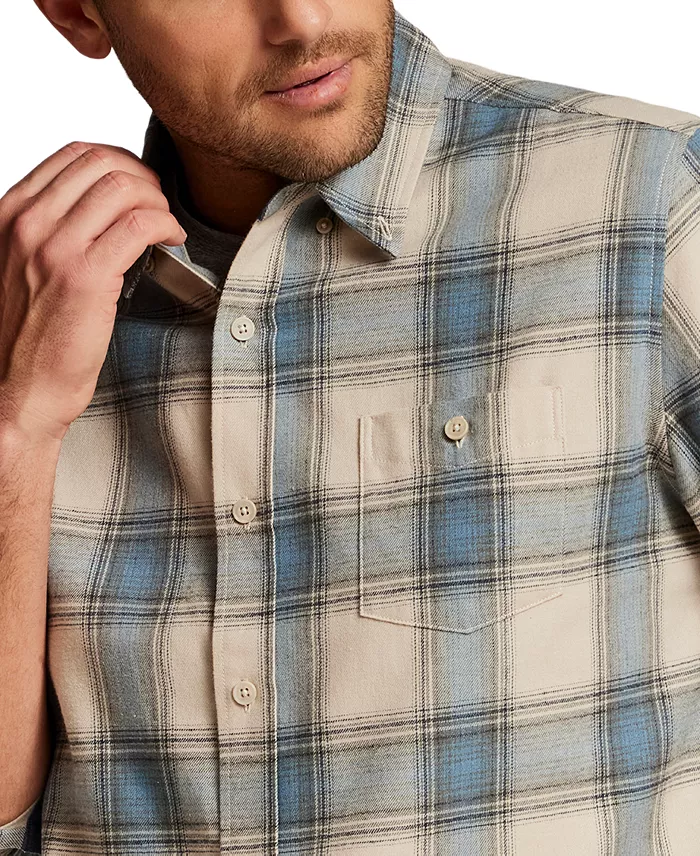 Men's Button-Front Flannel Shirt - thumbnail 9