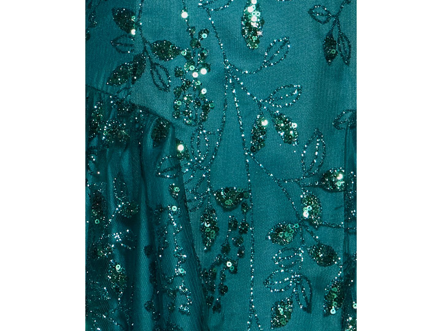Женское платье Alex & Sophia Juniors' Corset Glitter Sequin, цвет: Изумрудный — фото 6