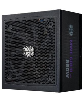 MWE Gold 850 V3 80+ Gold Fully-Modular 850W Power Supply Compatible with Modern GPUs and ATX 3.1 Systems