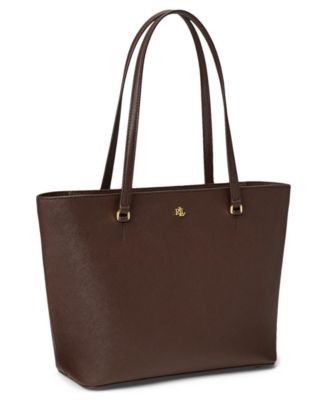 Crosshatch Leather Medium Karly Shopper Tote Handbag thumbnail 3