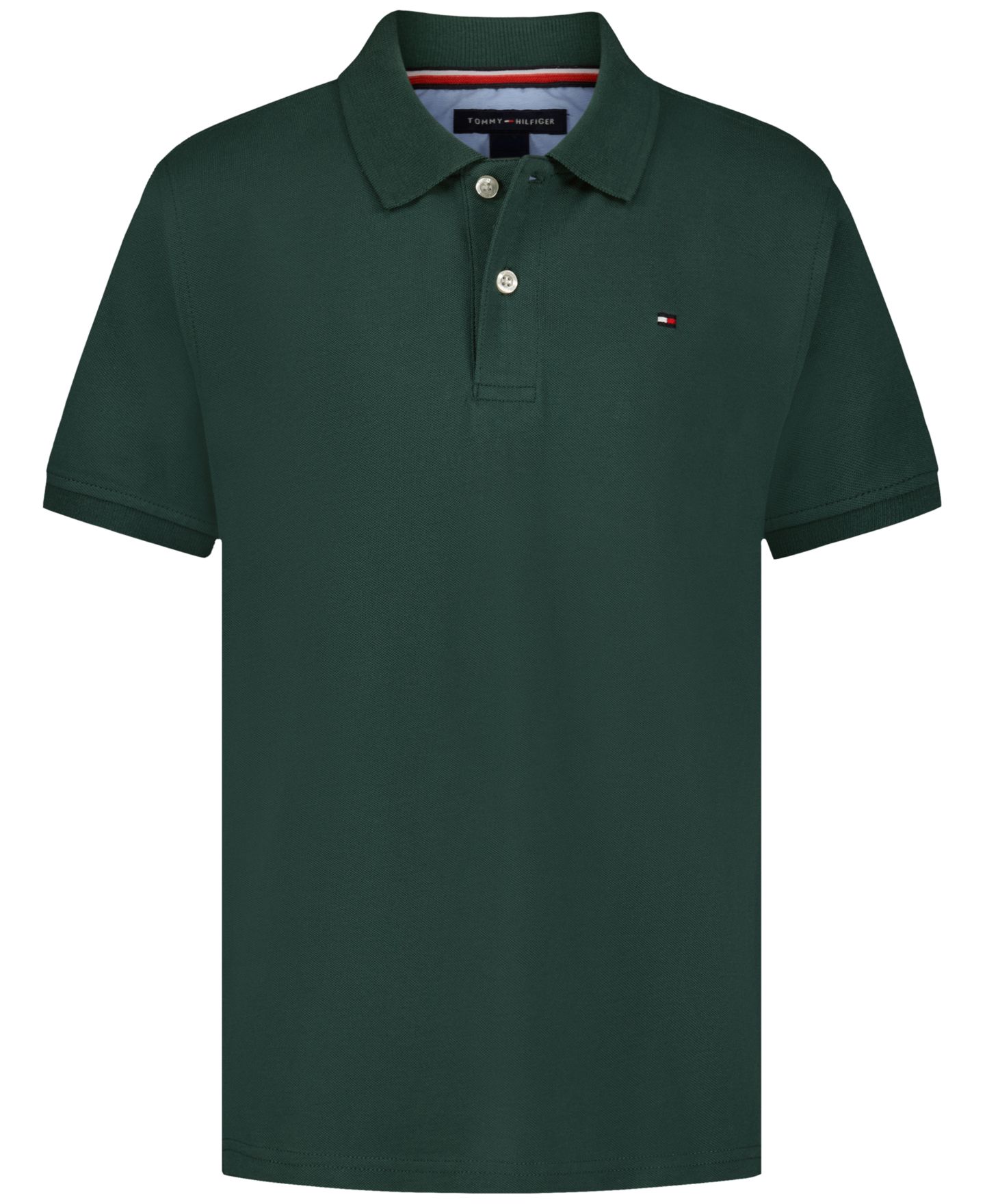 Поло Tommy Hilfiger Essential Short-Sleeve Polo Shirt для мальчиков, цвет: June Bug — фото 1