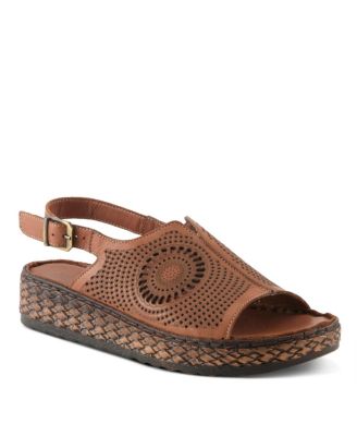 Cordero Slingback Sandal with Leather Upper