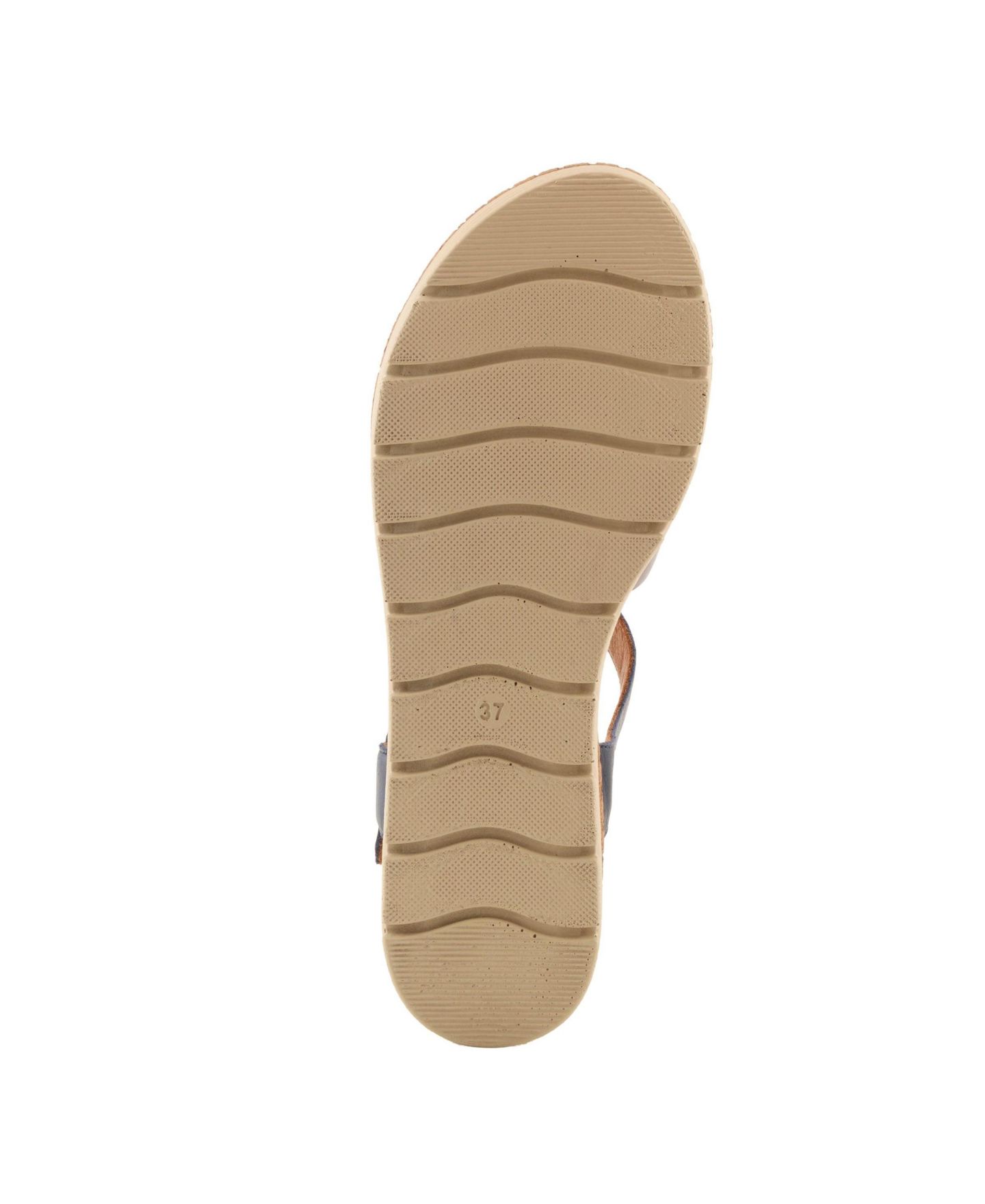 Женские сандалии Spring Step Kirra Wedge Sandal with Adjustable Strap, цвет: Тёмно-синий разноцветный — фото 6