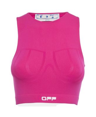 Women's Logo Print Jersey Crop Top