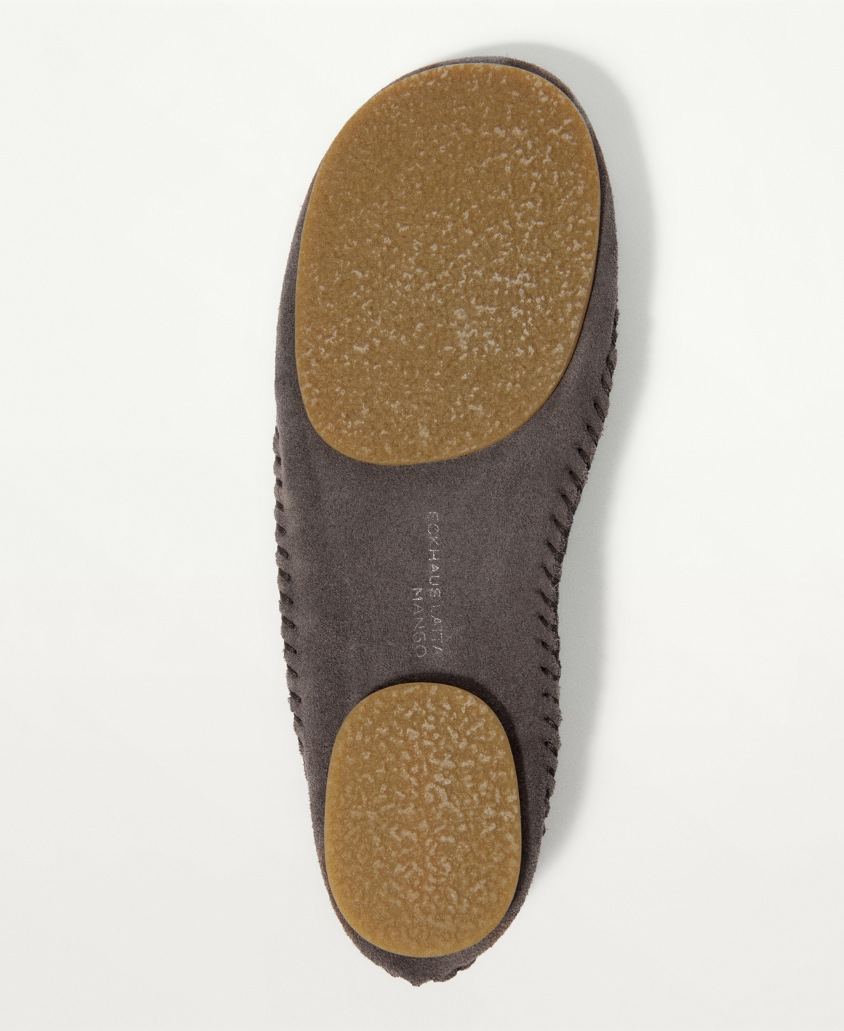 Mango Women's Stitching Detail Split Leather Shoes