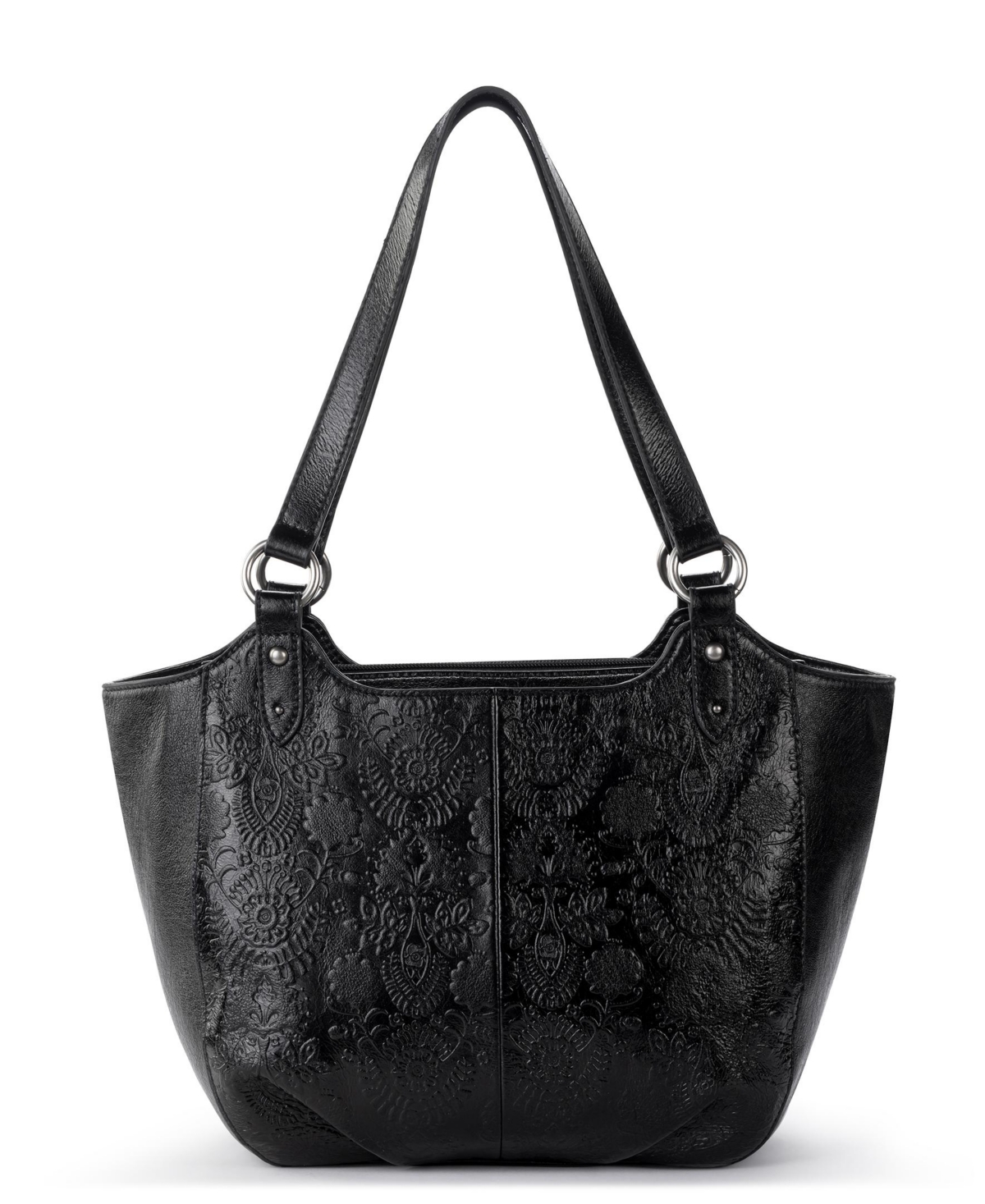 The Sak Bolinas Leather Extra-Large Satchel Handbag