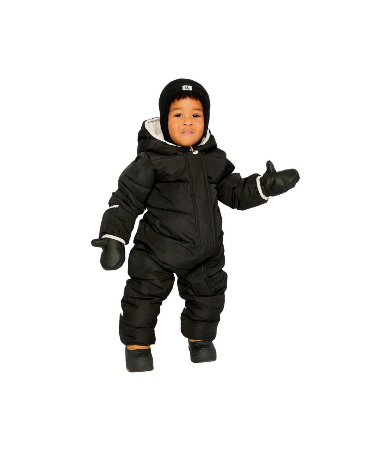 Deux par Baby Unisex Cloud One Piece (3M-24M)Snowsuit Adapted for Car Seats