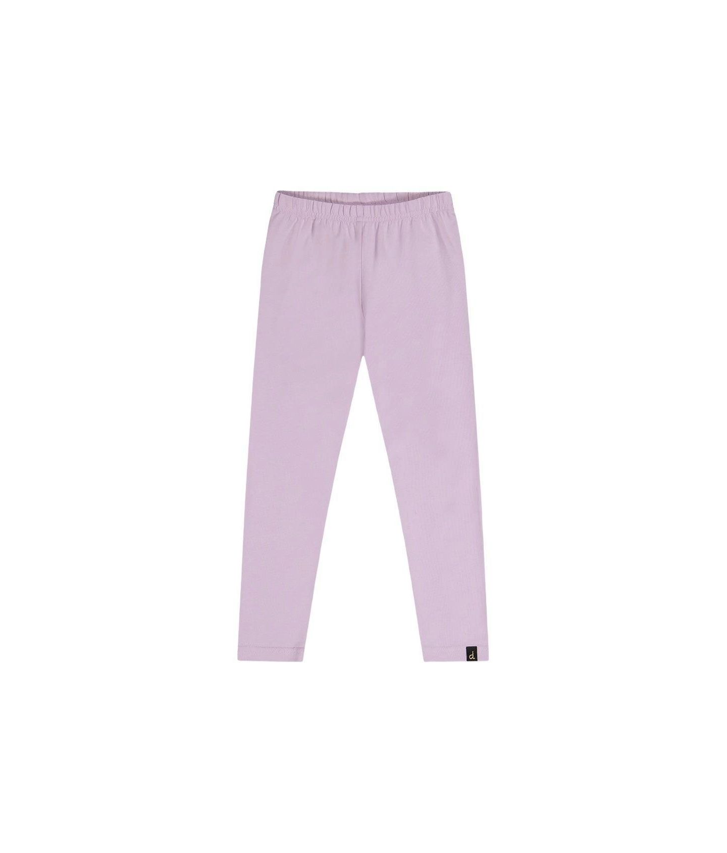 Леггинсы Deux par Deux Cotton Leggings Lavender для девочек, цвет: Лавандовый — фото 1