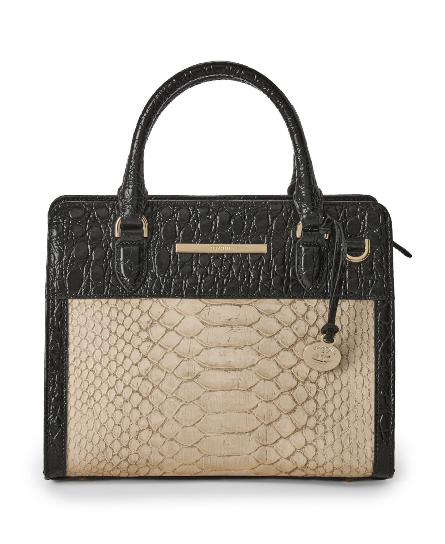 Женская сумка Brahmin Cami Multi Breckenridge Small Leather Satchel, цвет: Разноцветный — фото 1