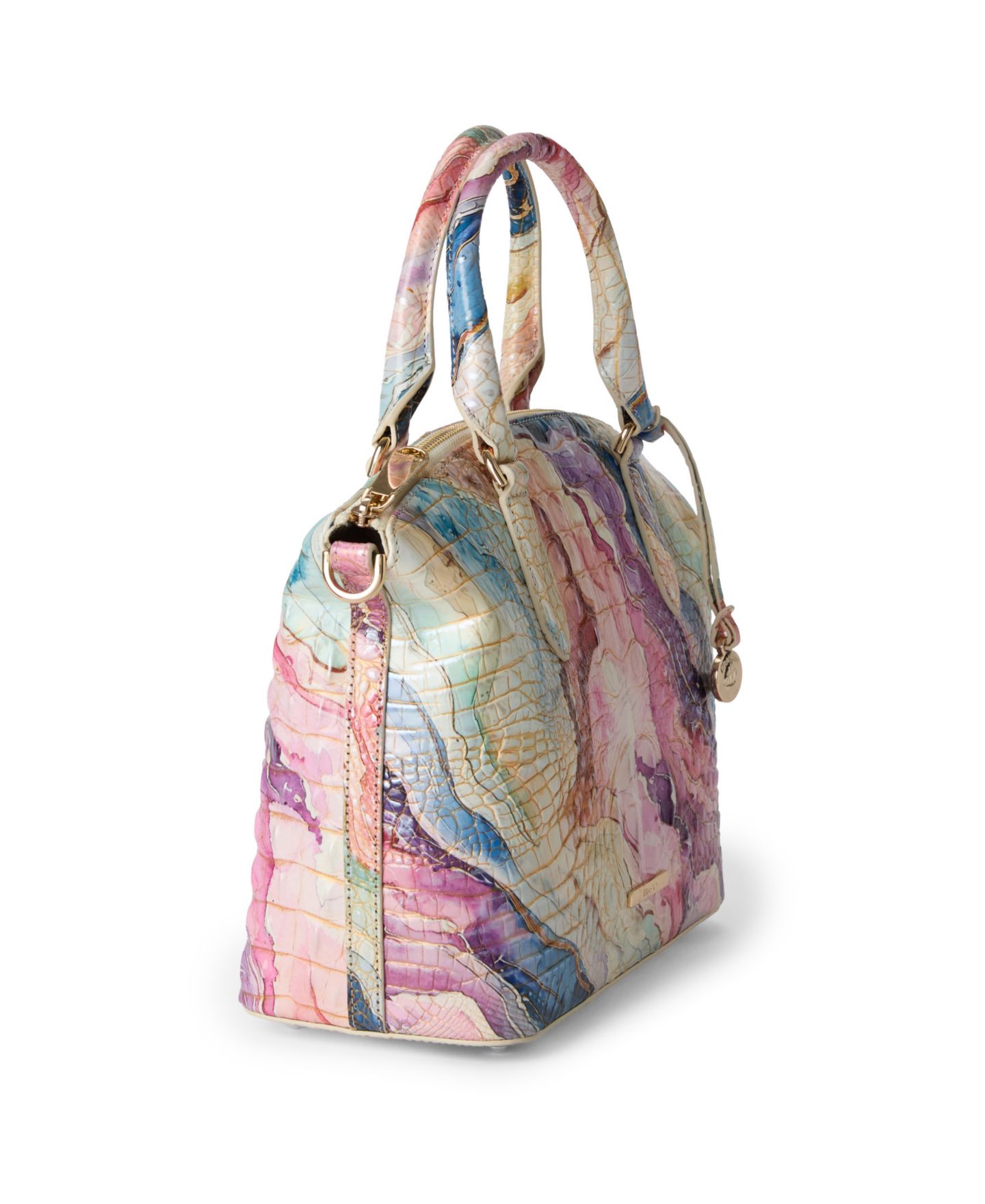 Женская сумка Brahmin Duxbury Melbourne Medium Leather Satchel, цвет: Softscape — фото 4