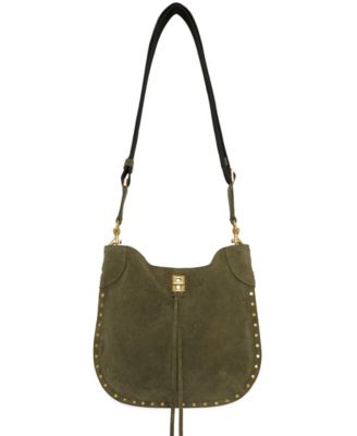 Darren Small Suede Crossbody Bag