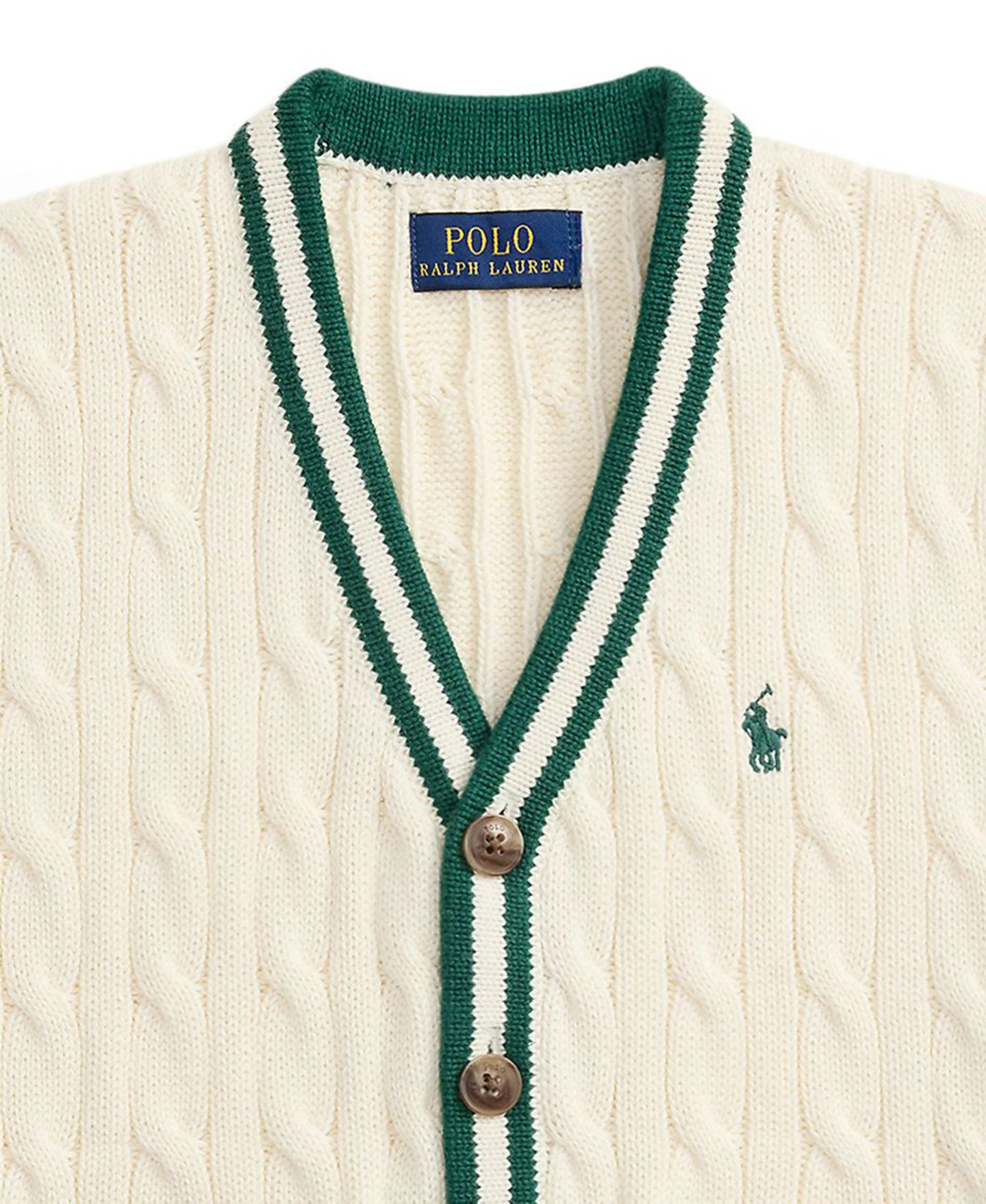 Жилет Polo Ralph Lauren Relaxed Fit Sweater Vest для мальчиков, цвет: Кремовый — фото 3