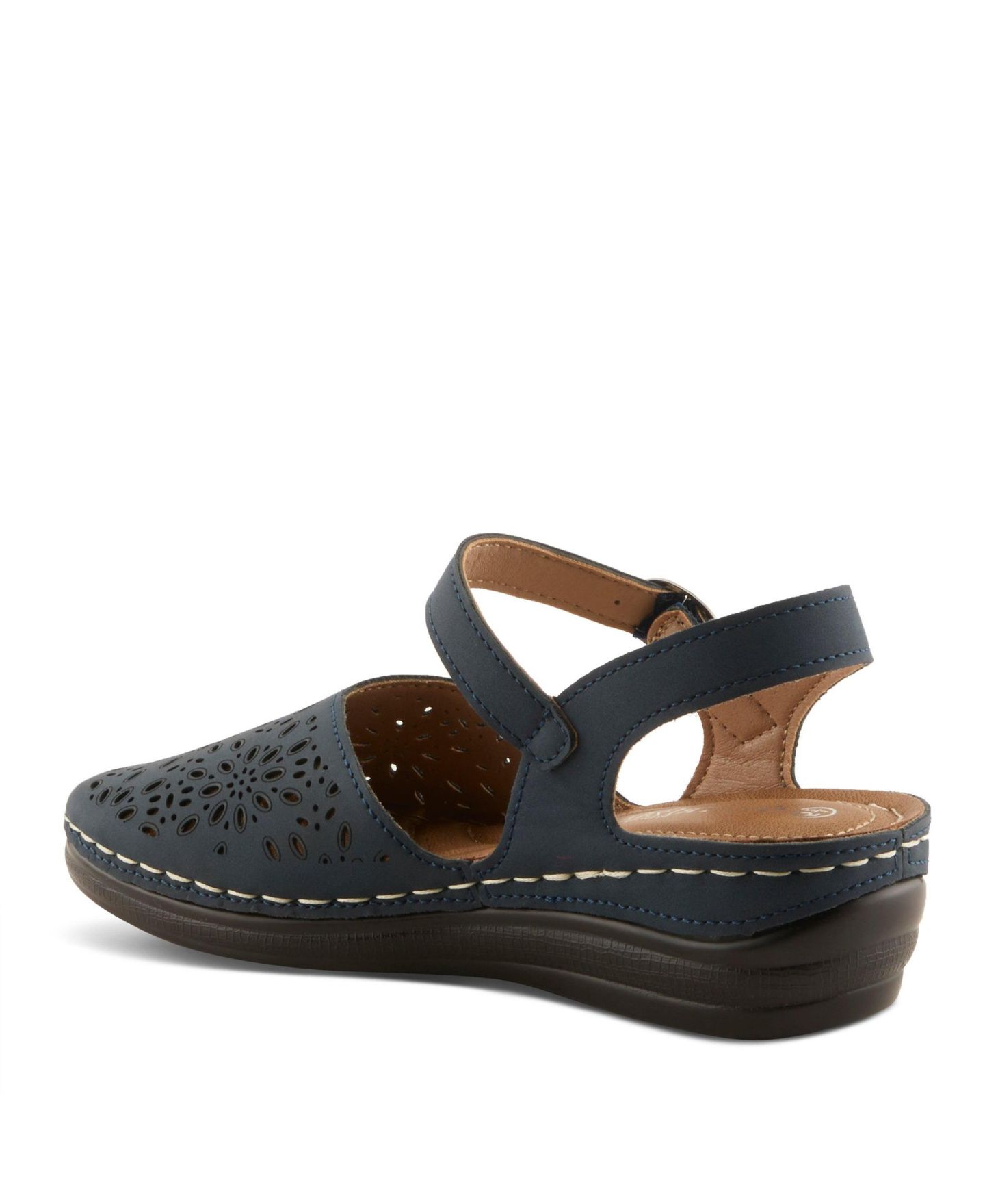 Женские сандалии Patrizia Wedge Sandal with Adjustable Strap, цвет: Тёмно-синий — фото 7