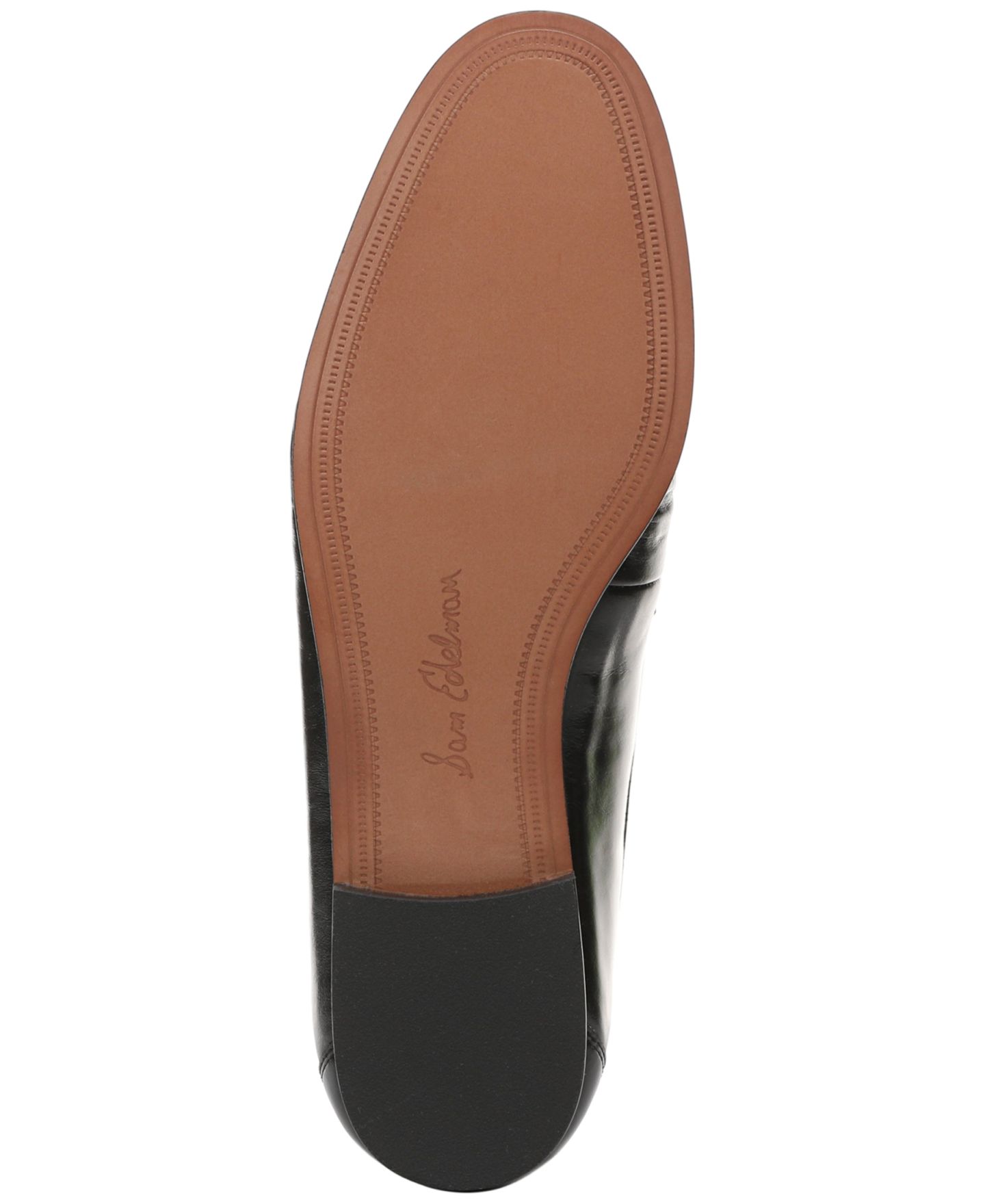 Женские туфли Sam Edelman Lana Mocassin Slip-On, цвет: Чёрный кожаный — фото 5