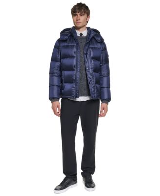 Men's Down Hooded Puffer